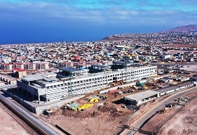 MOP reportó que construcción del Hospital de Alto Hospicio supera el 64% de avance