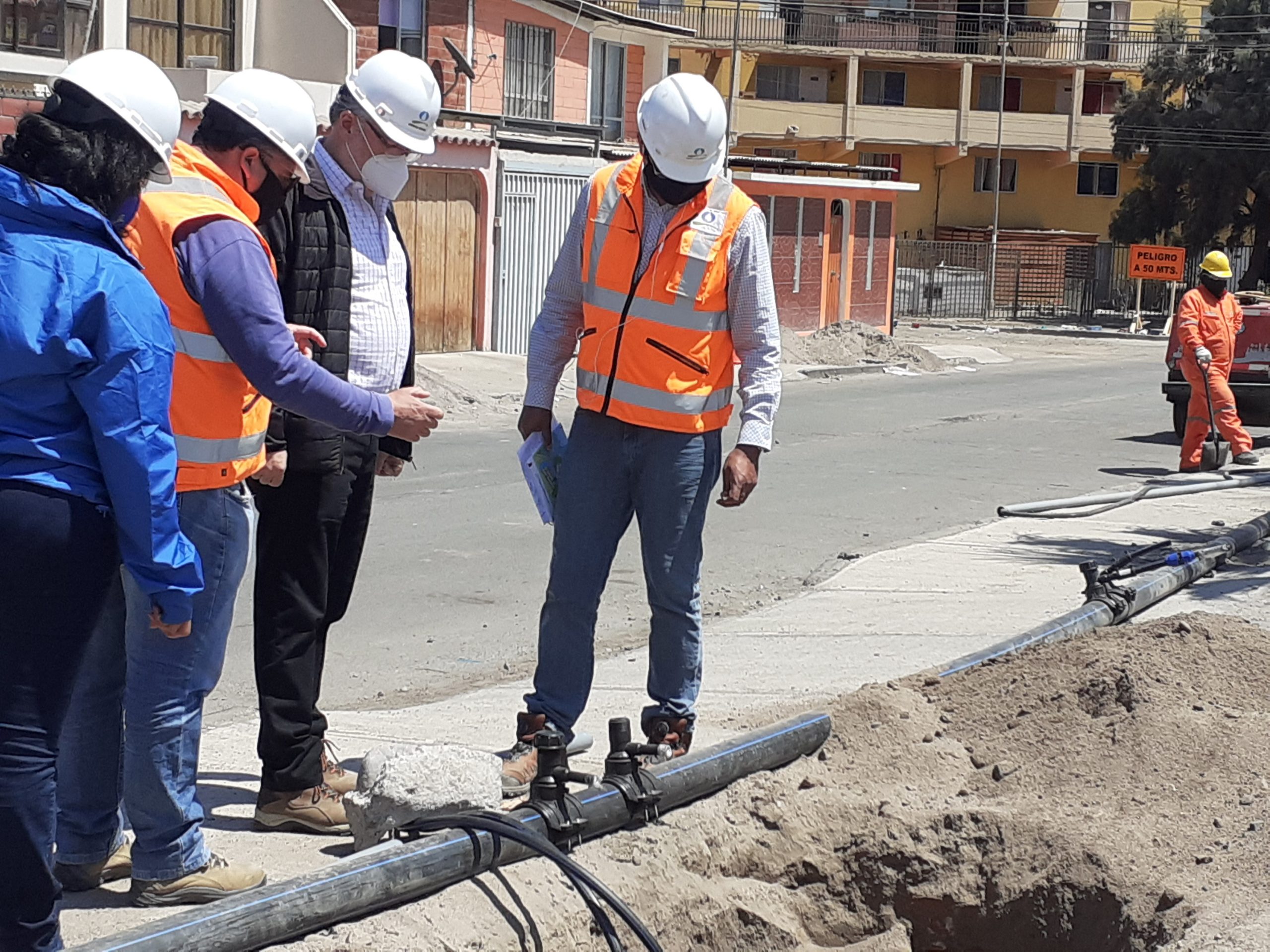 Aguas del Altiplano realiza renovación de redes de agua potable en el sector sur de la ciudad de Arica