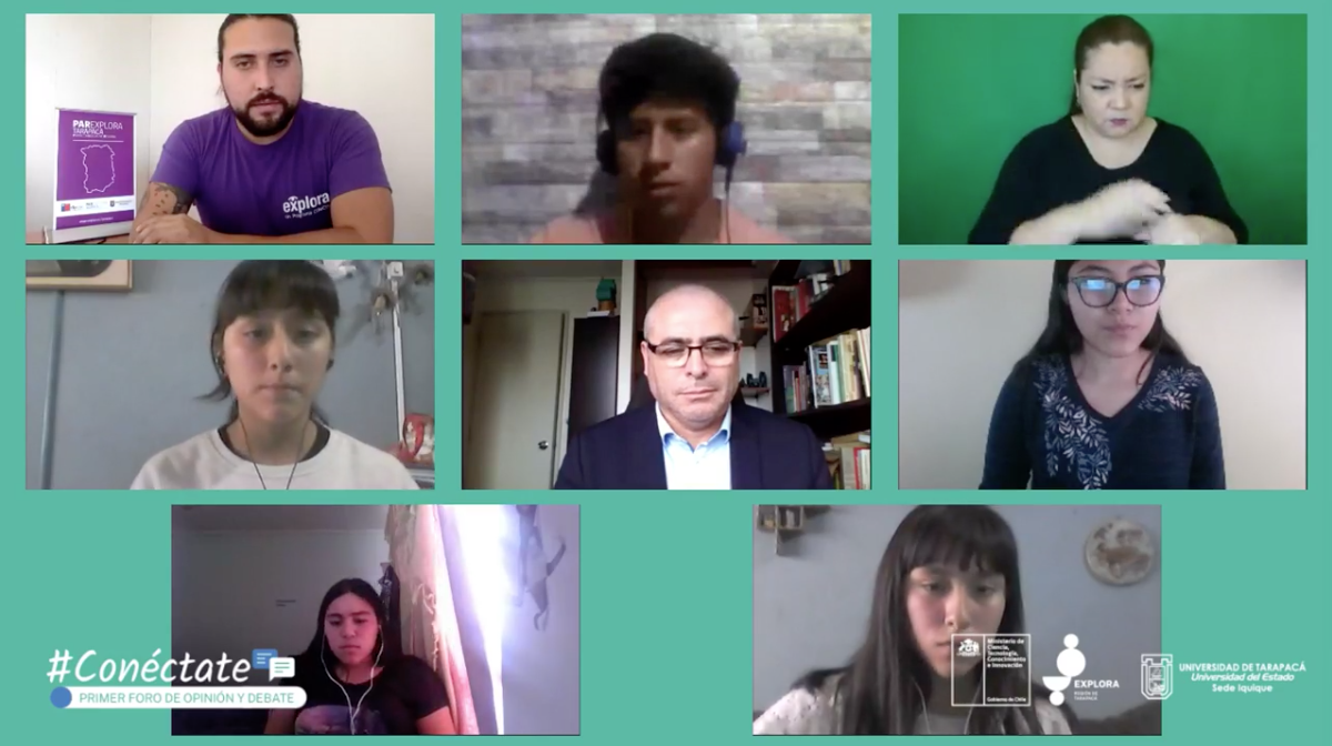 Explora Tarapacá comenzó sus debates escolares virtuales