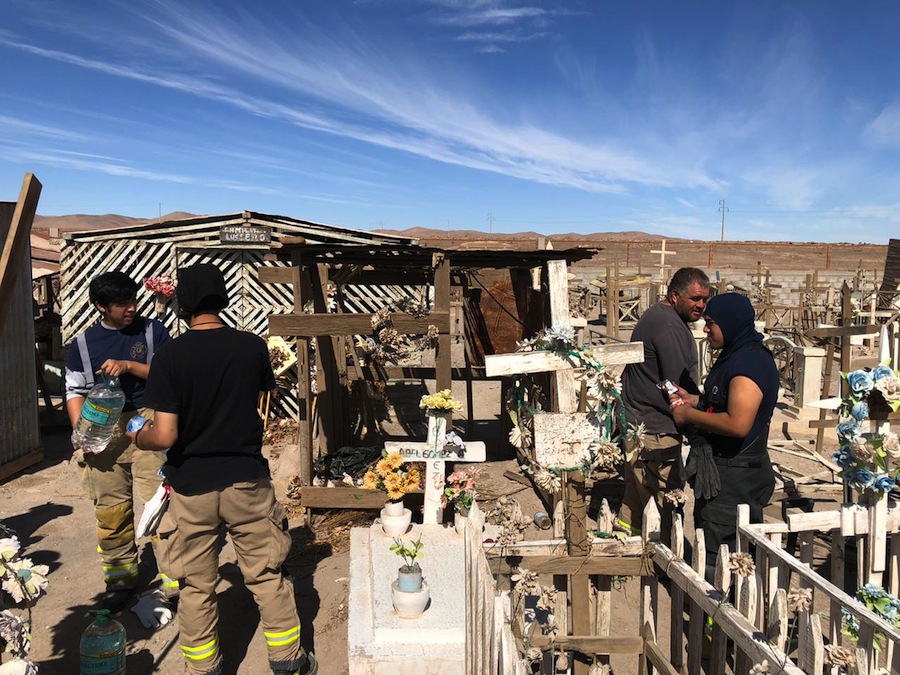 Horarios en cementerios de Pozo Almonte y La Tirana