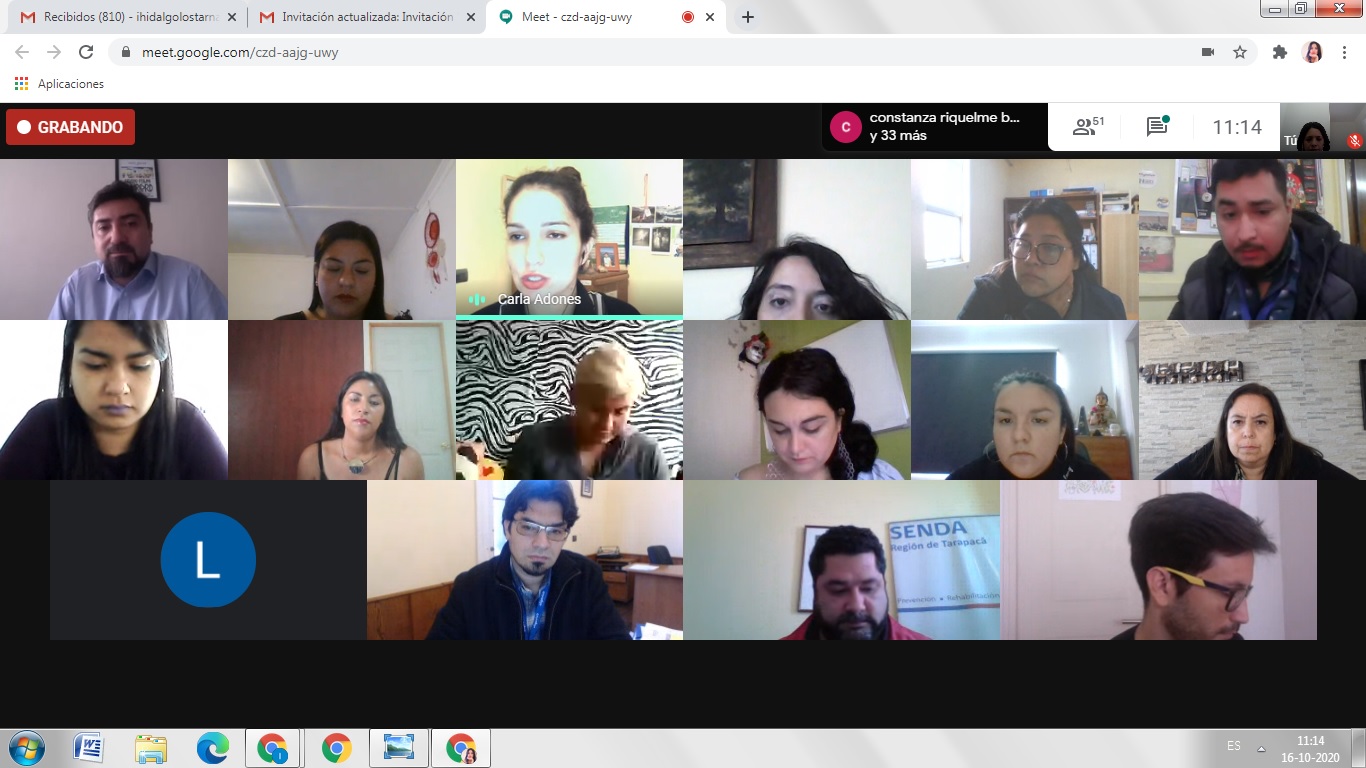 SENDA Tarapacá desarrolla jornada regional  de prevención de drogas en adolescentes