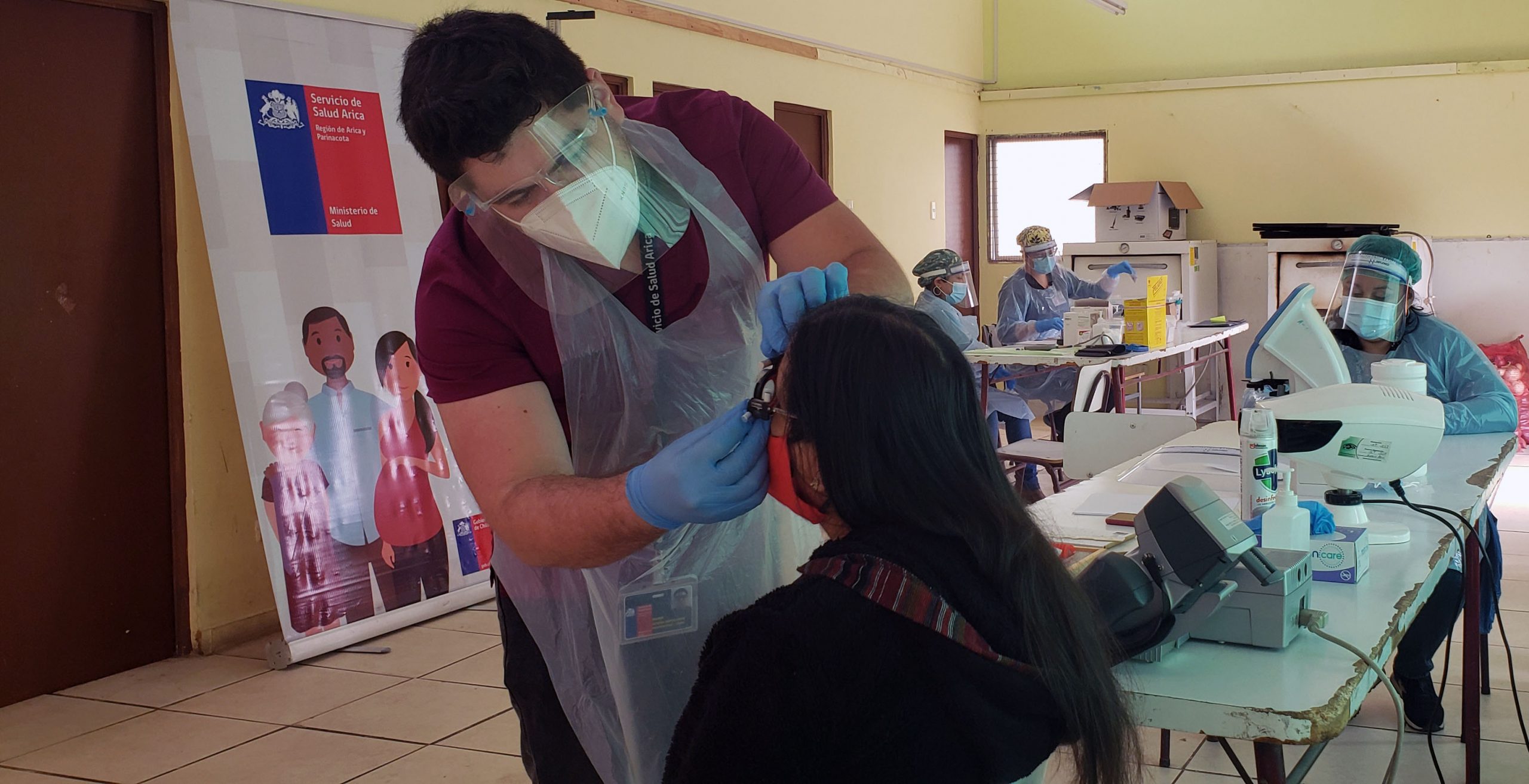 Servicio de Salud Arica retomó operativos de salud visual