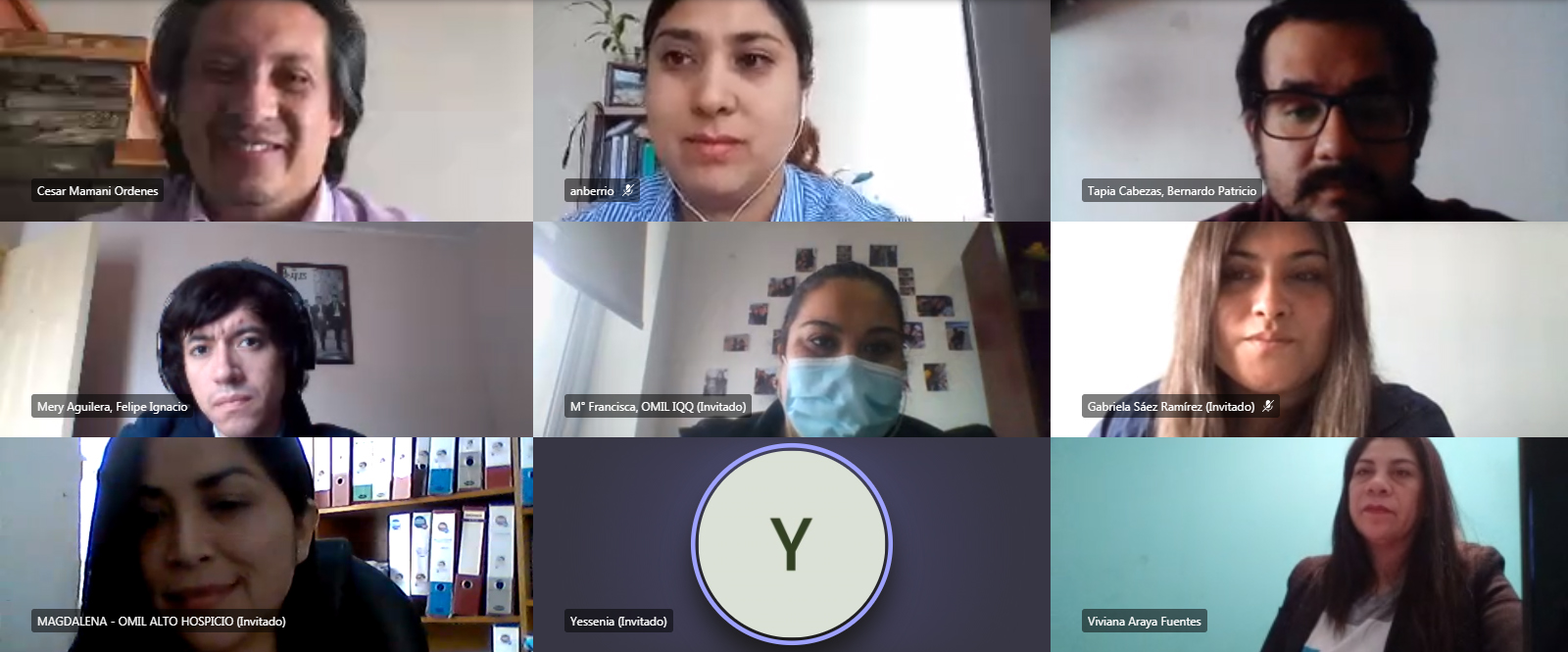 Sence y Observatorio Laboral de Tarapacá desarrollan taller de perfiles laborales a OMIL