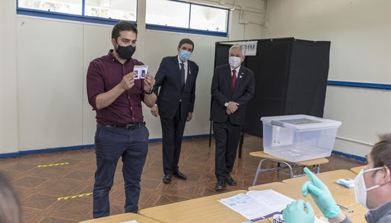 Presidente Piñera destaca llamado a plebiscito seguro y participativo