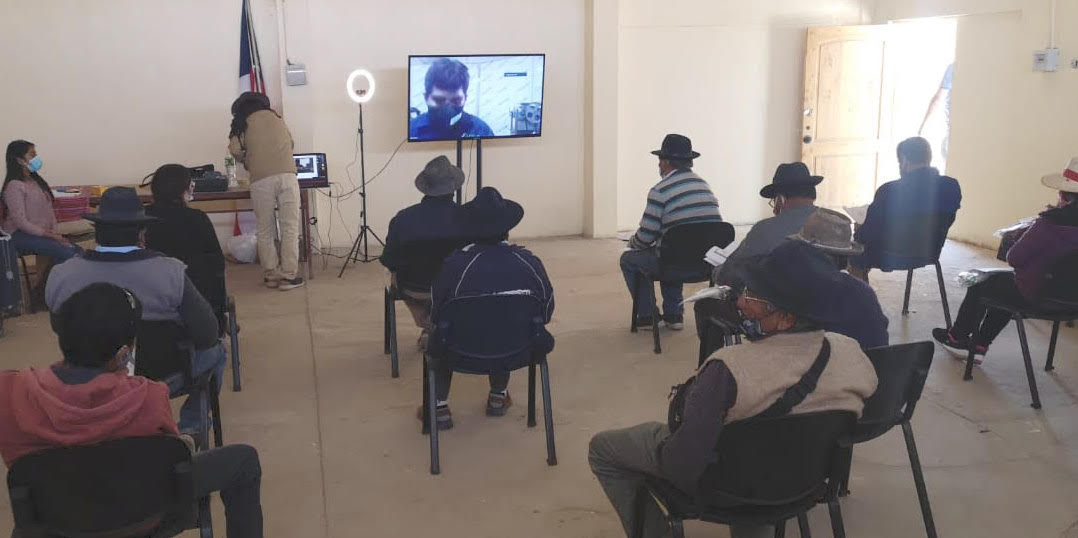 INDAP retoma talleres de capacitación con productores de la quinua