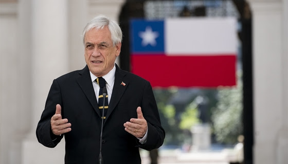 Presidente Piñera realiza declaración por asesinato de Carabinero en La Araucanía