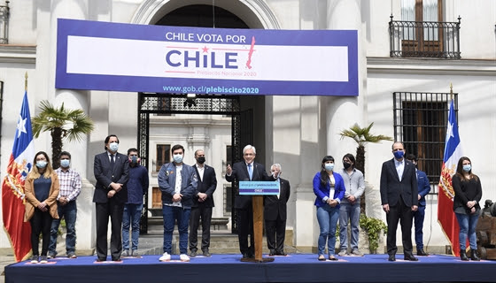 Presidente Piñera lanza campaña para promover la participación ciudadana en el plebiscito constitucional
