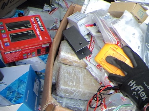 En control aduanero del Loa detectan a electricistas con 27 kilos de pasta base