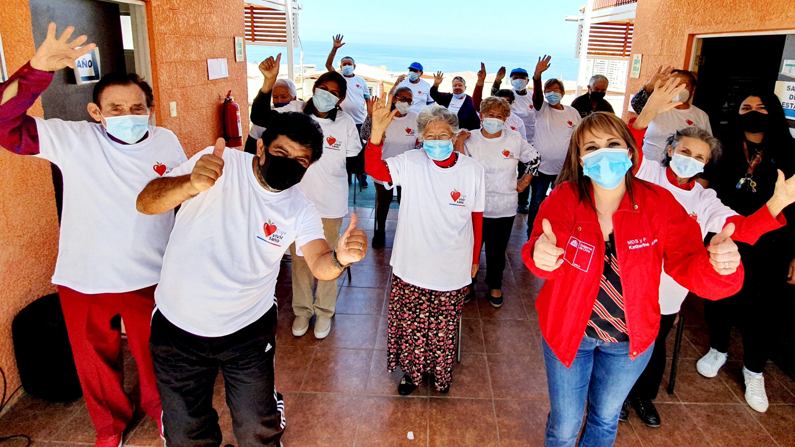Reactívate: Adultos mayores de Tarapacá retoman la actividad física
