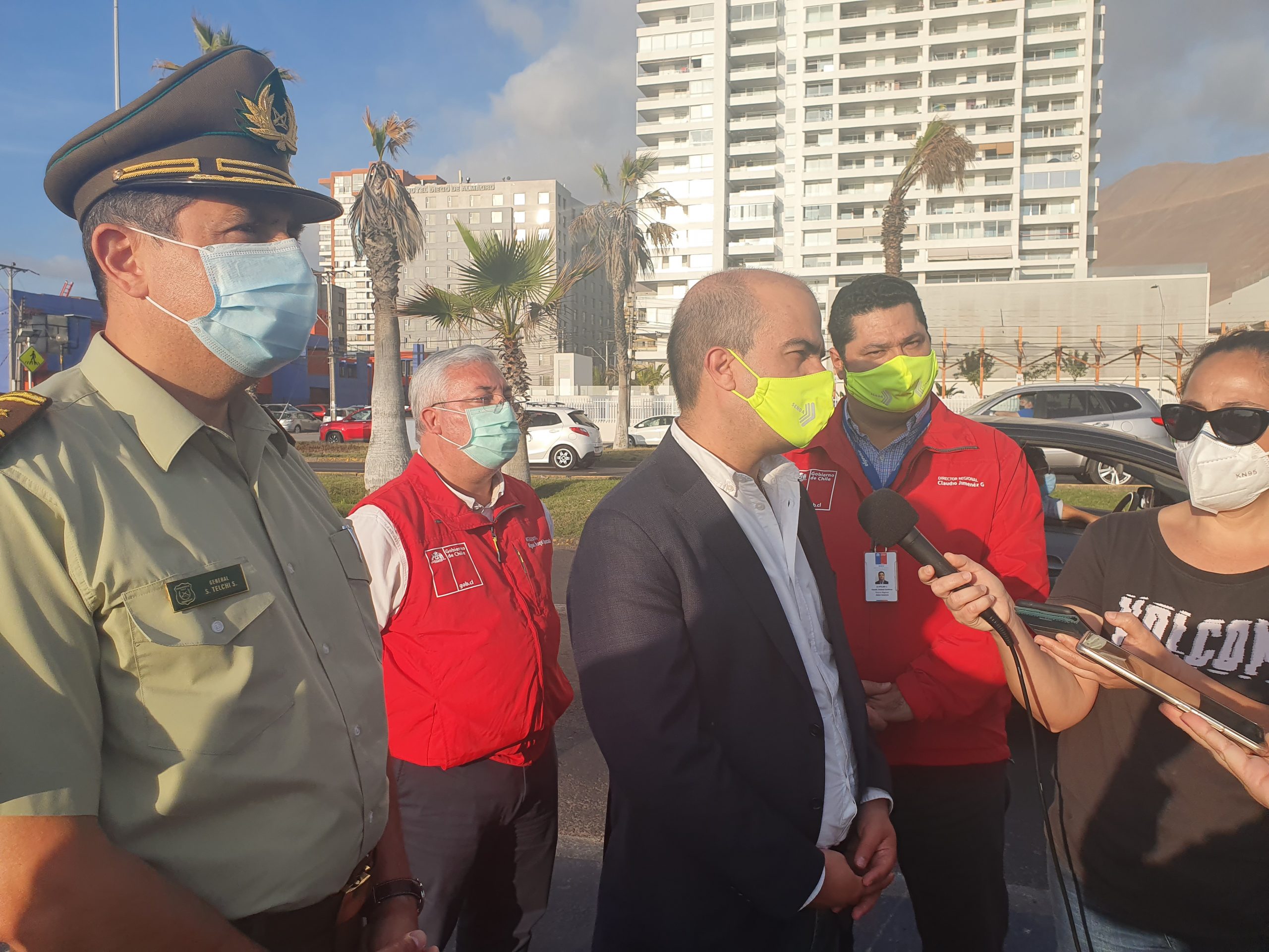 Director Nacional de SENDA participa en operativo Tolerancia Cero en calles de Iquique