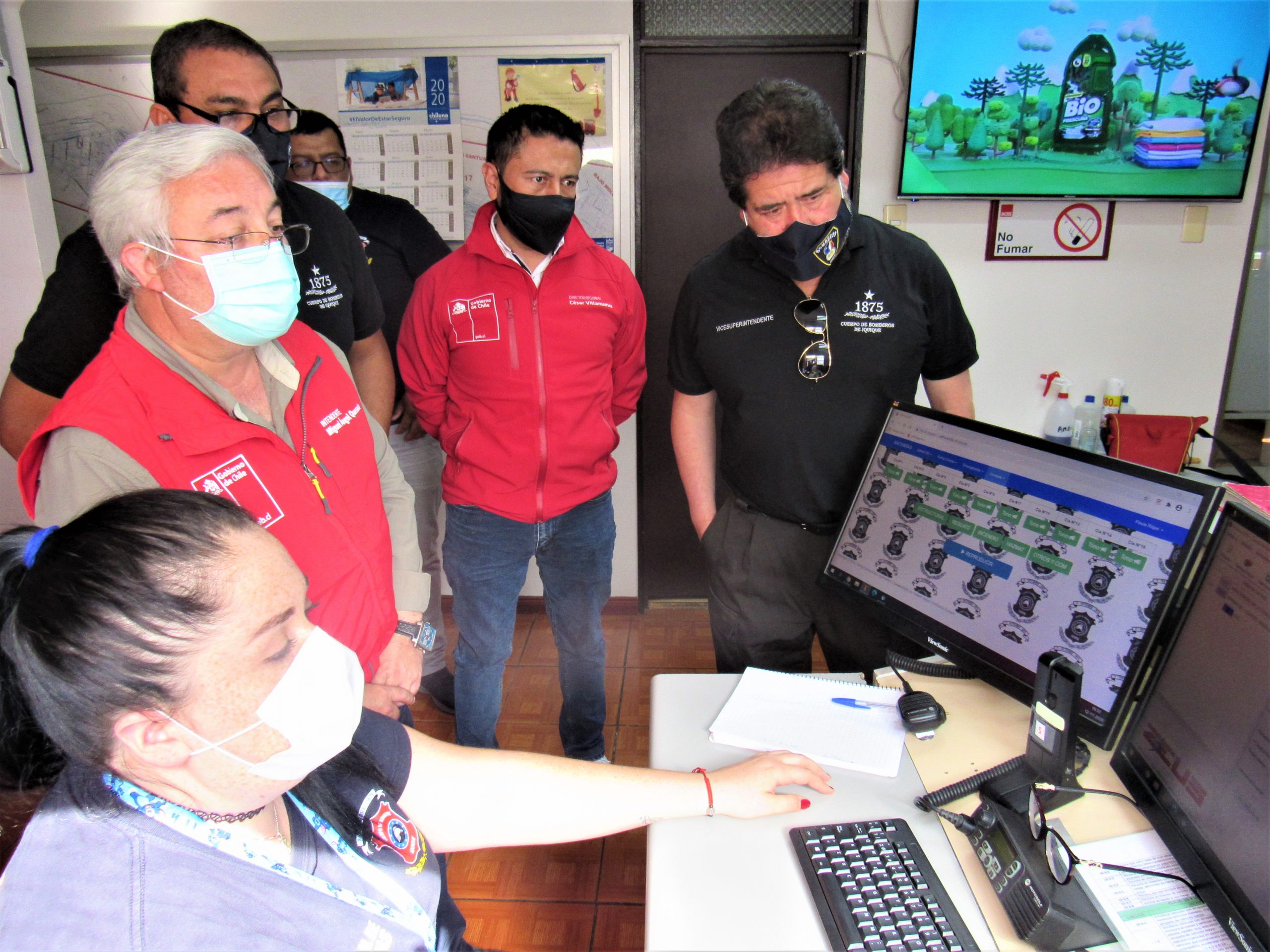Bomberos de Tarapacá se integran a programa de innovación de Corfo