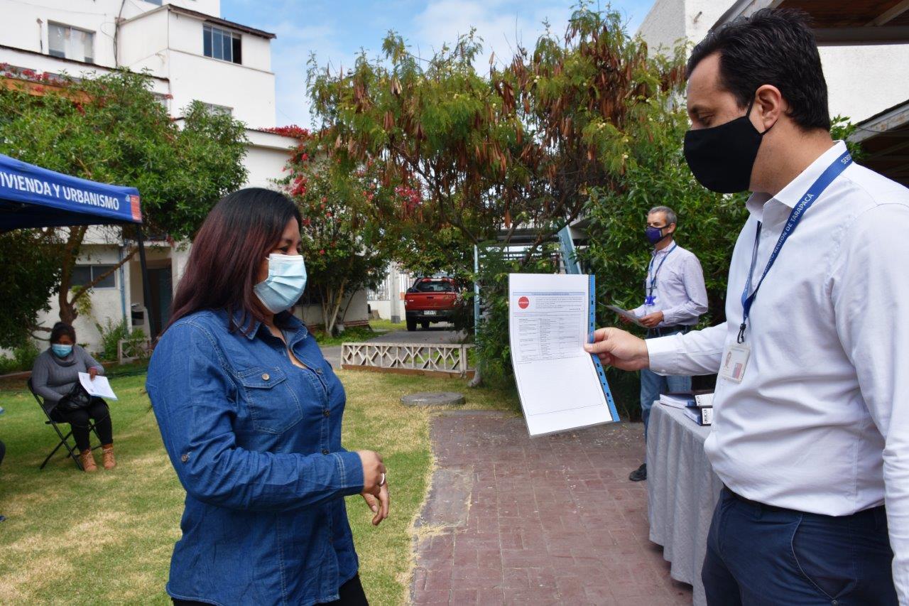 Familias del Comité Nueva Esperanza I de Alto Hospicio más cerca de la vivienda propia