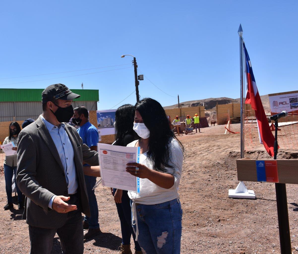 Correspondiente al proyecto “San Luis»: Subsecretario Minvu dio inicio a construcción de 160 nuevos departamentos