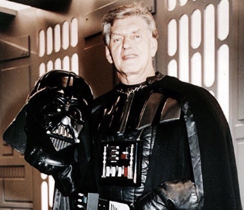 Murió Dave Prowse, el actor que interpretó a Darth Vader en Star Wars