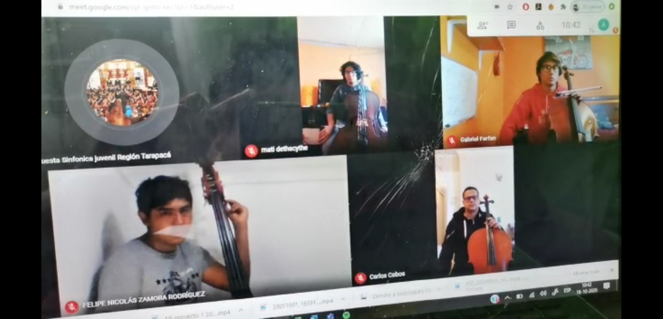 Orquesta Sinfónica Juvenil de Tarapacá estrena repertorio en concierto virtual