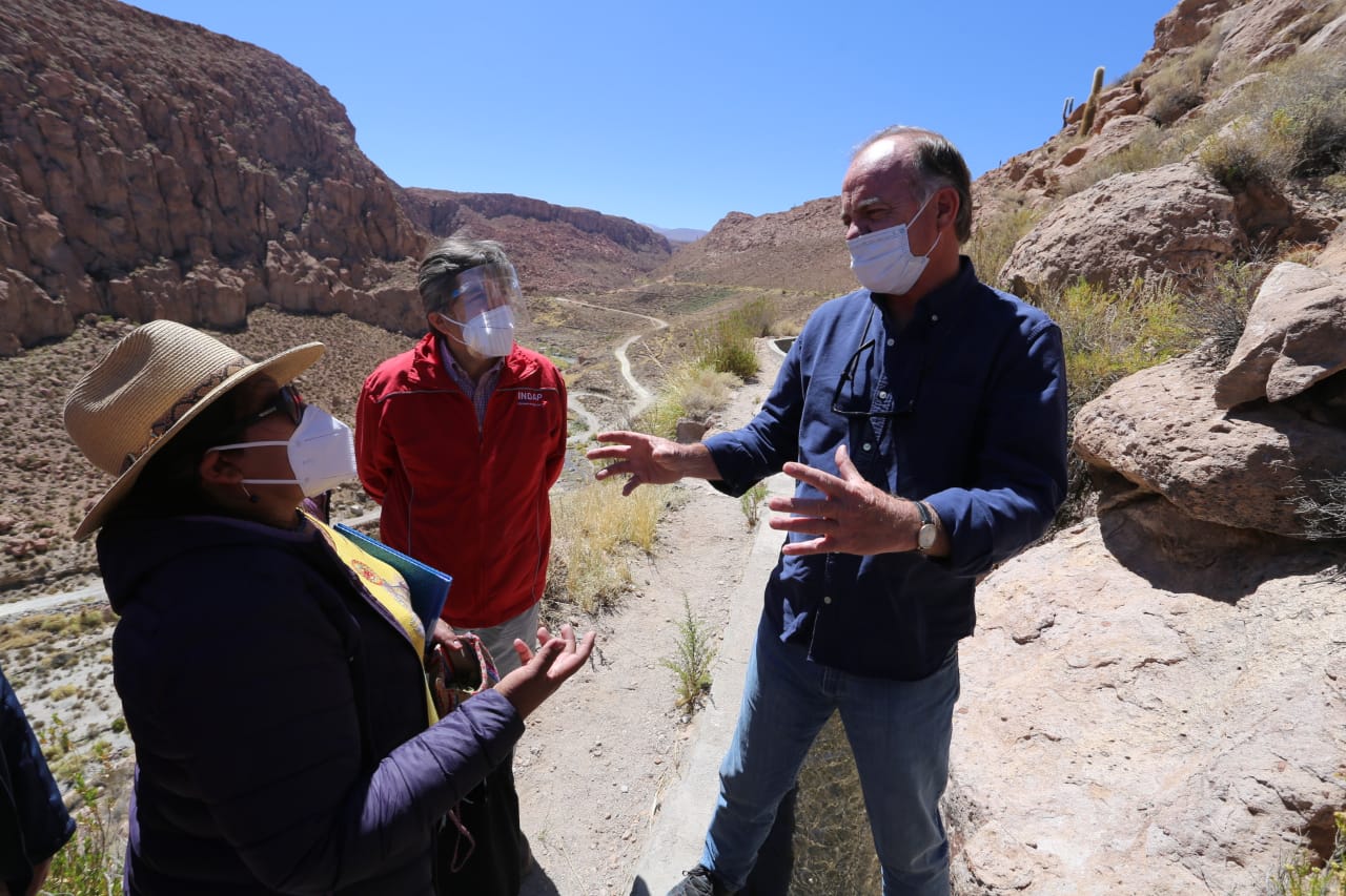 Bonos de riego por 200 millones para agricultores de Lasana y Chiu Chiu
