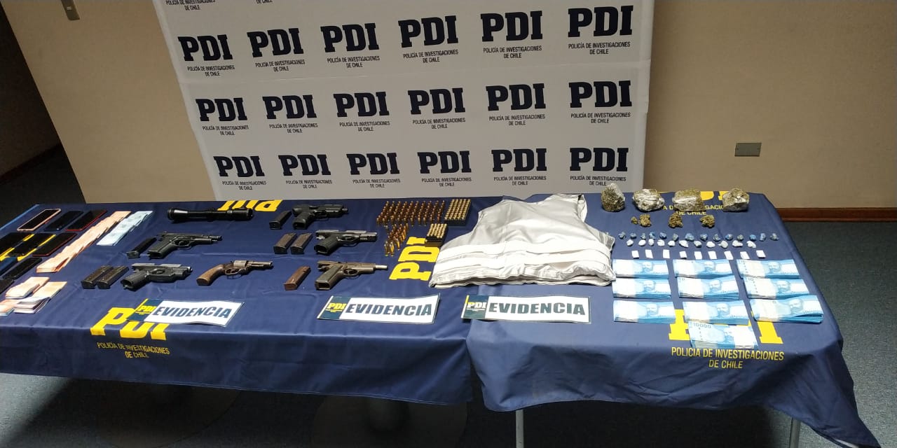 Prisión preventiva para imputados formalizados por tráfico de drogas, tenencia de armas y municiones
