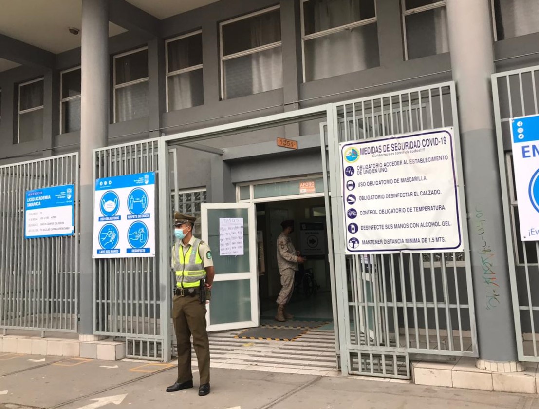 Carabineros de Tarapacá brinda seguridad en las Primarias 2020