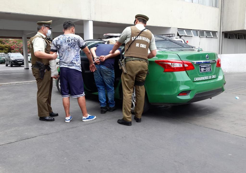 Detenidos por robo con violencia en comuna de Iquique