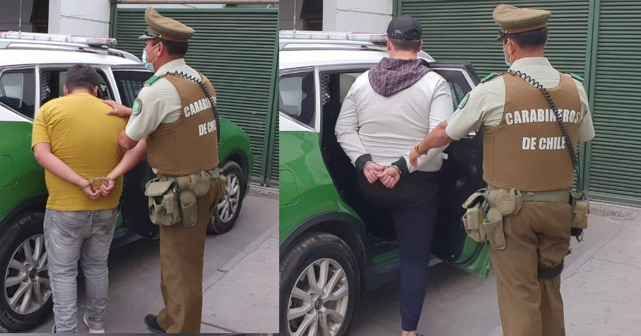 Detenidos por robo con sorpresa en Alto Hospicio