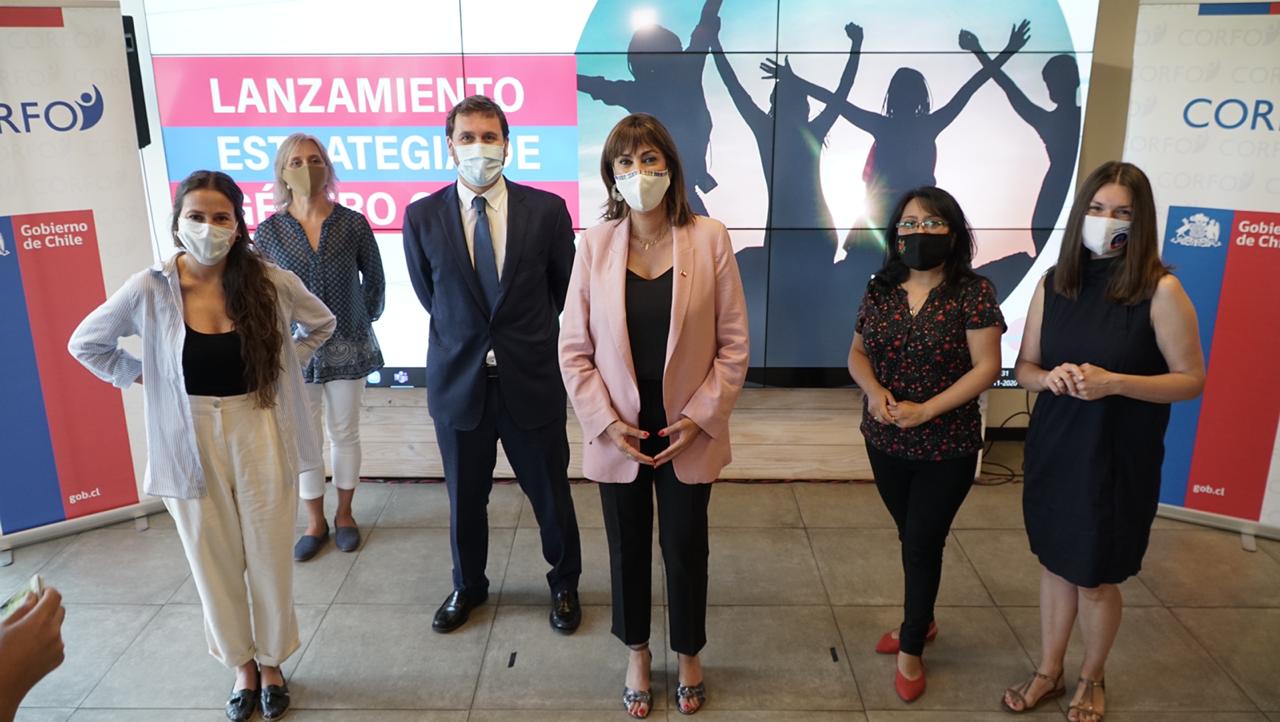 Corfo lanza estrategia para avanzar en equidad de género y fortalecer emprendimiento femenino