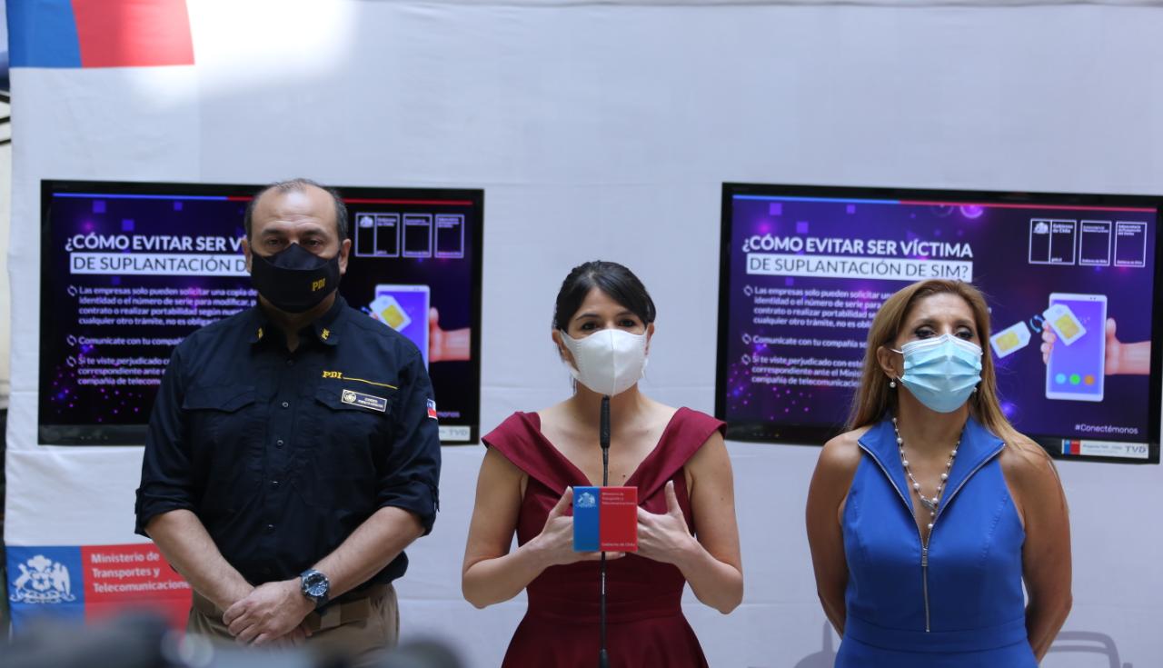 Subsecretarías de Prevención del Delito y Telecomunicaciones en alerta por aumento de estafas de suplantación de tarjeta SIM