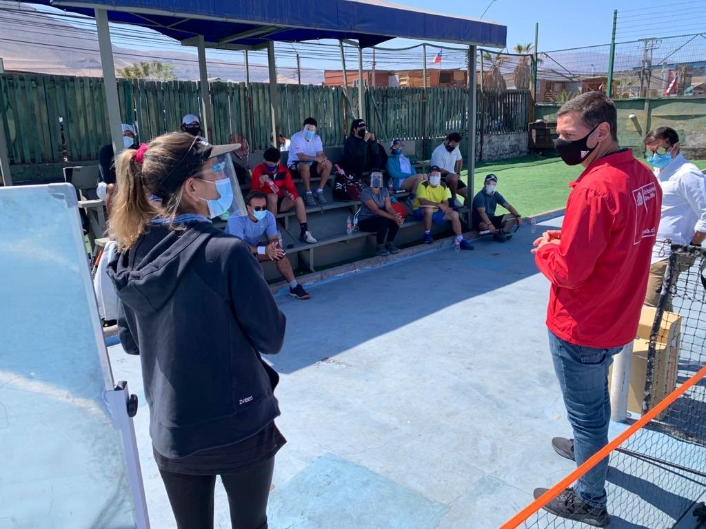 Seremi del Deporte valoró realización de curso ITF en Iquique