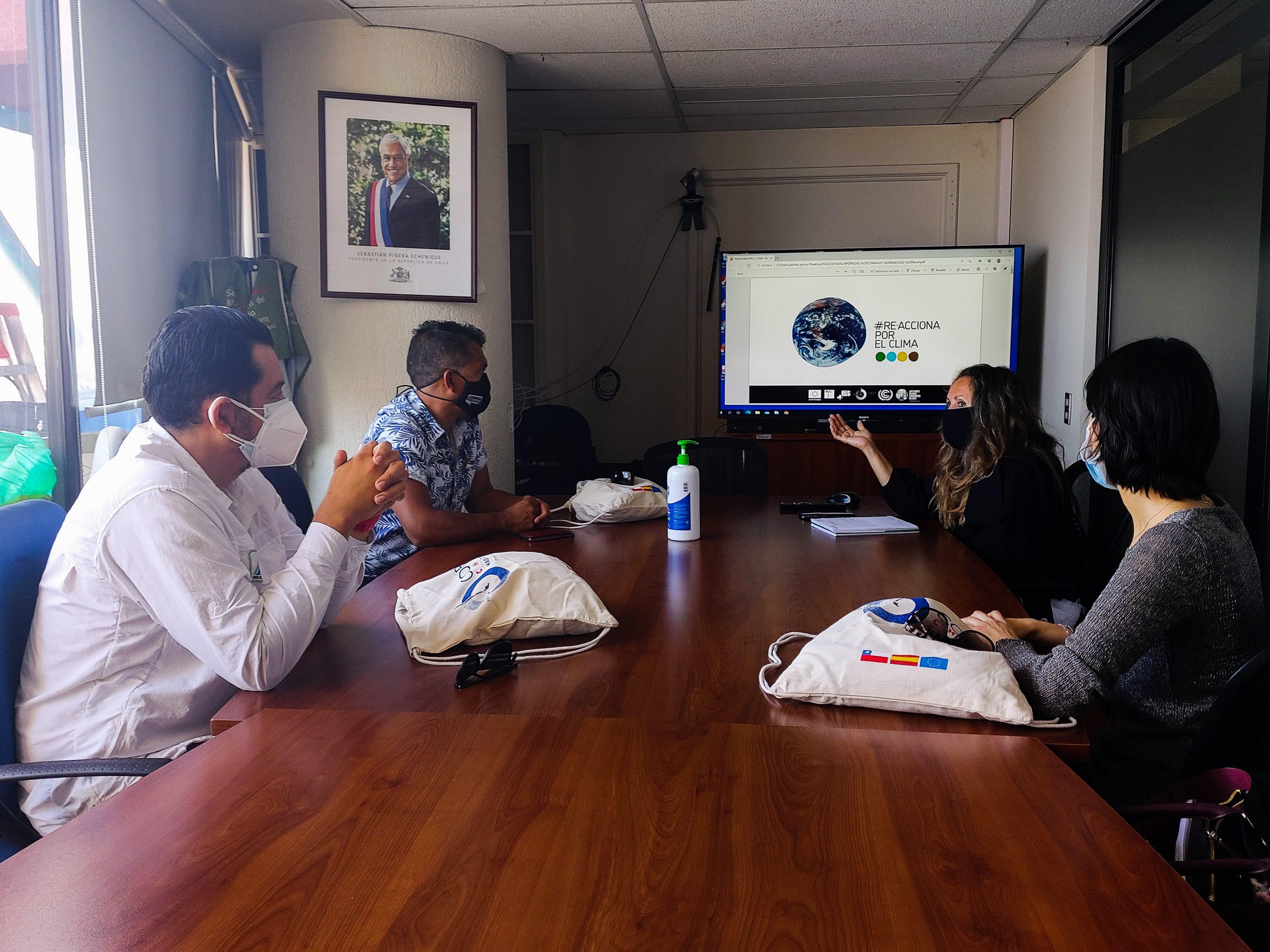 Presentan embajadores del programa “Reacciona por el Clima” para Tarapacá