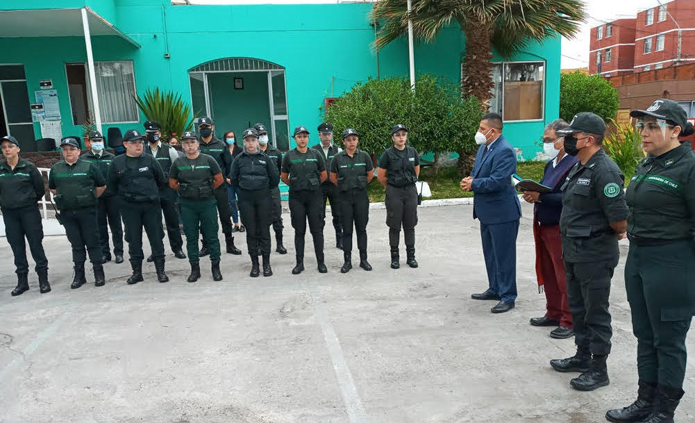 Con recuerdo a mártir del CCP iniciaron actos del 90 aniversario de gendarmería