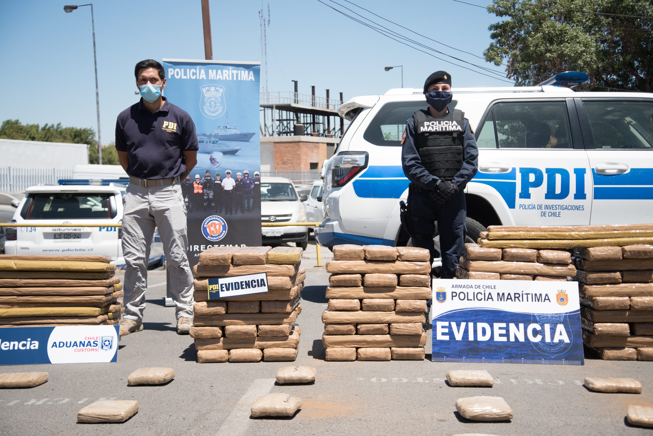 Operativo conjunto detectó más de 3.5 toneladas de marihuana