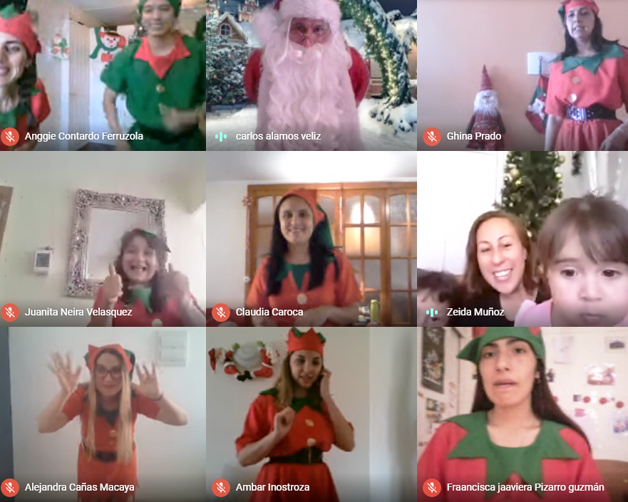 En forma virtual: El «Pascuero ZOFRI» visitó hogar de colaboradores