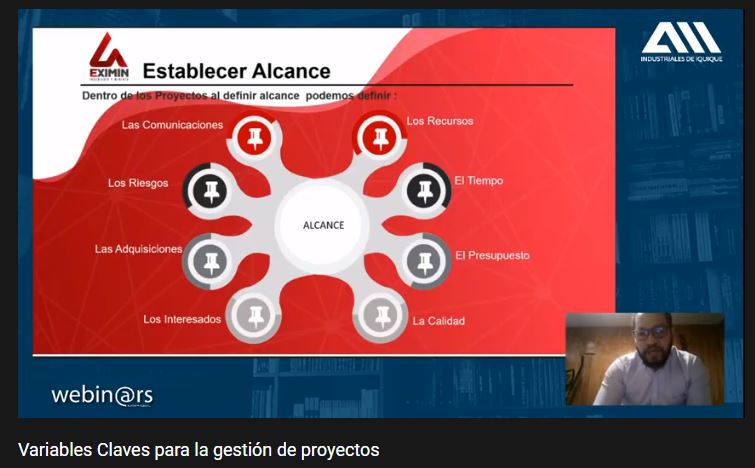 AII realiza webinar: “Variables Claves para la Gestión de Proyectos”