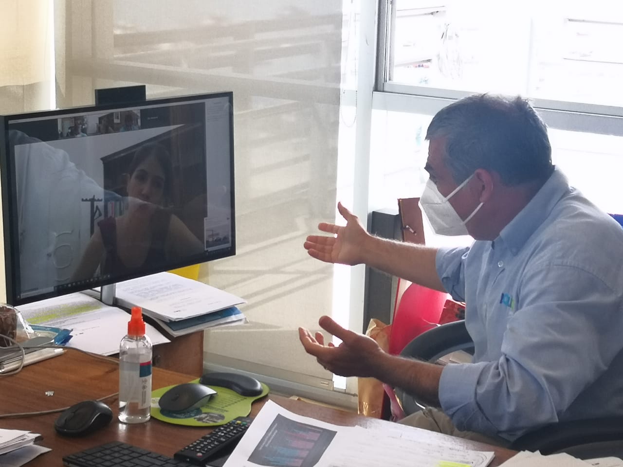 Alcalde Soria expone realidad de crisis migratoria en Tarapacá a Subsecretaria de Prevención del Delito