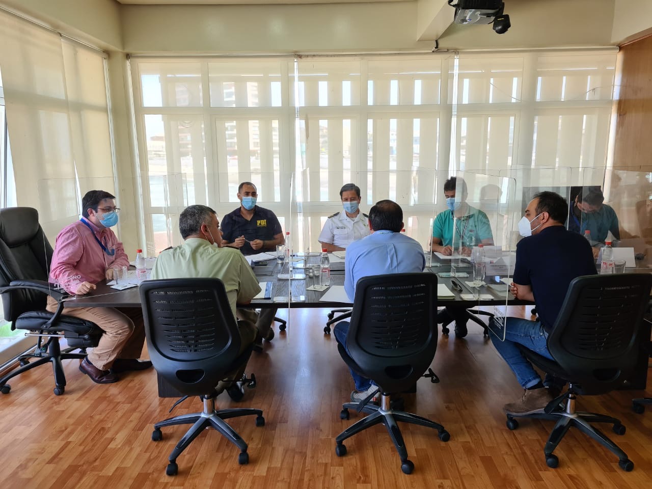 Comité Provincial de Seguridad Pública agenda fiscalizaciones al borde costero y sector céntrico