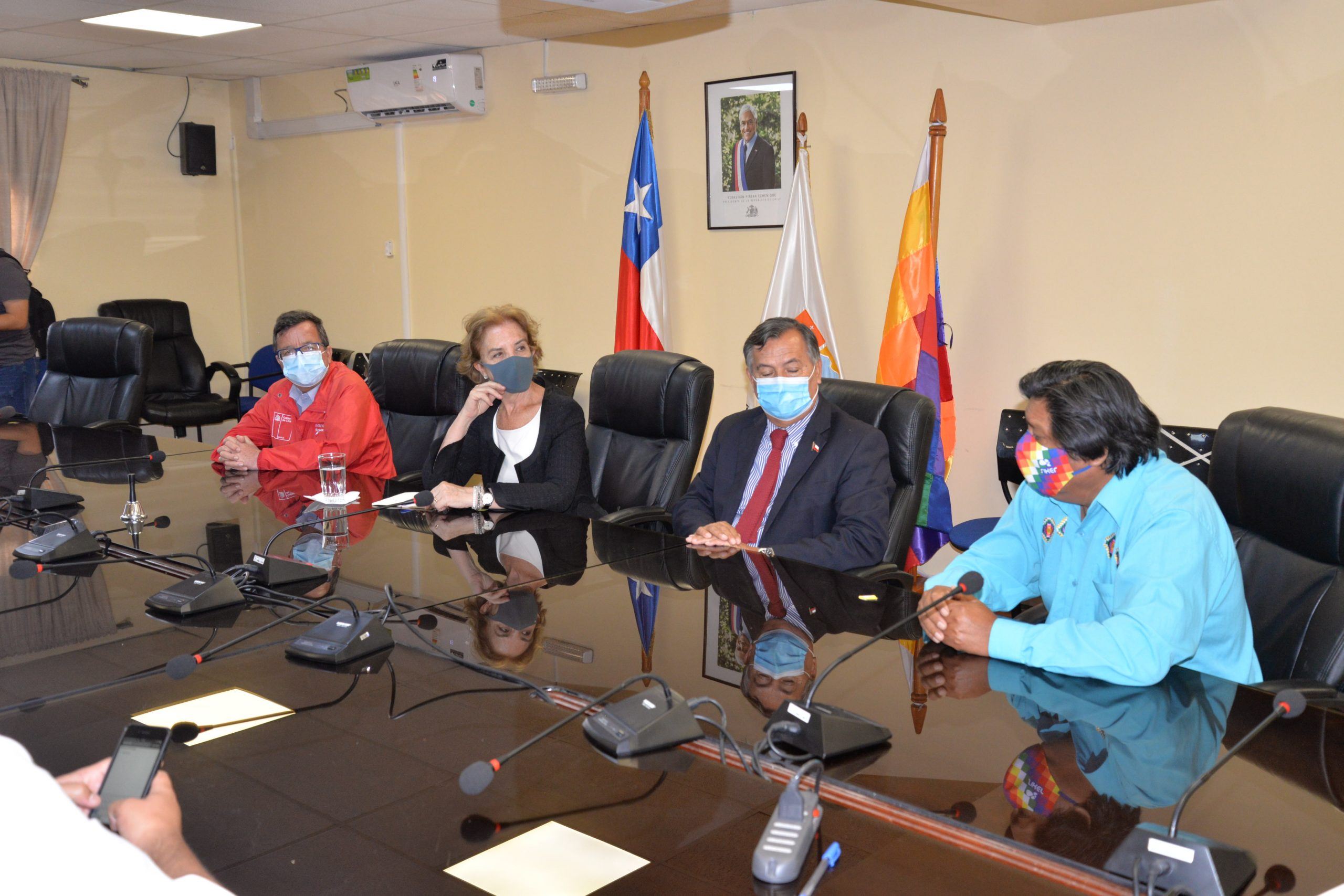 Ministra  Gloria Hutt concordó agenda  con los cores  para mejorar el transporte público en la región