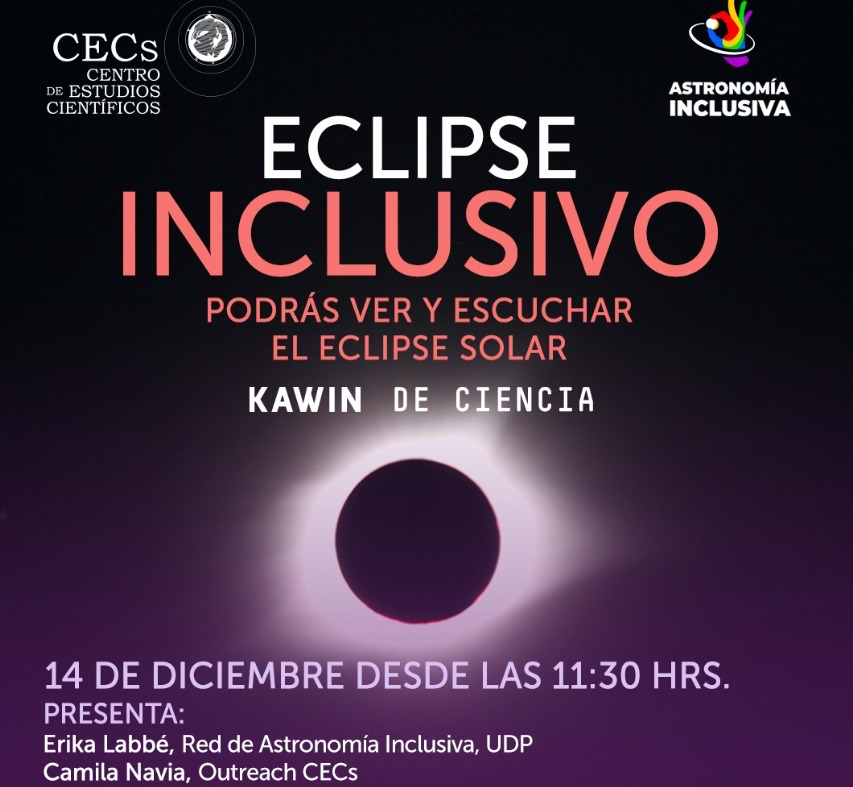 Lanzan “Eclipse Solar Inclusivo” una experiencia visual y audible