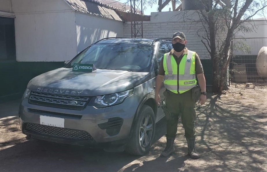 Detenido por receptación en control de Quillagua