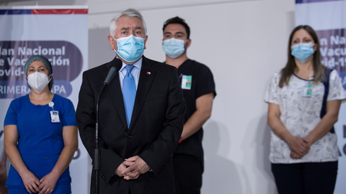 Más de 5 mil funcionarios de salud se han vacunado: Paris informó que en próximos días se incluirían regiones del norte