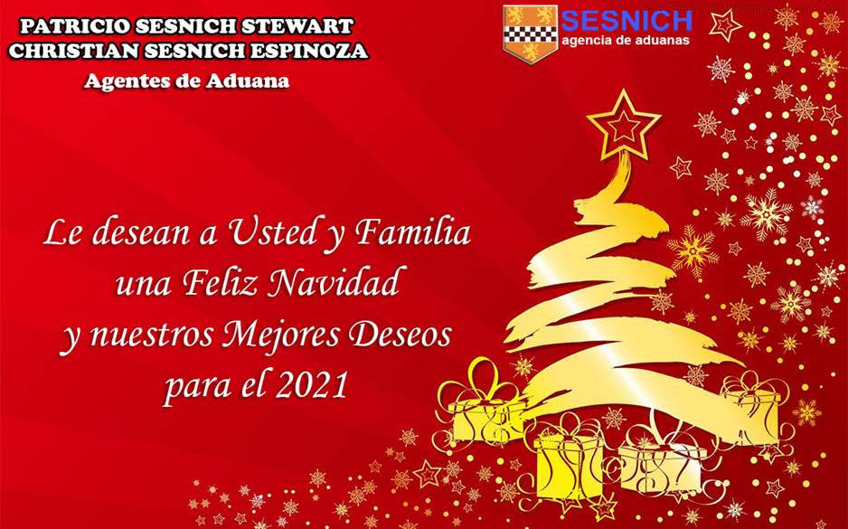 Saludos de Navidad y Año Nuevo