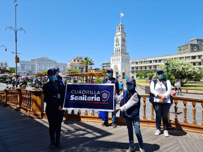 Presentan Cuadrilla Sanitaria para educar sobre coronavirus en Tarapacá