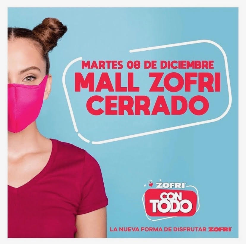 Mall Zofri permanecerá cerrado mañana martes