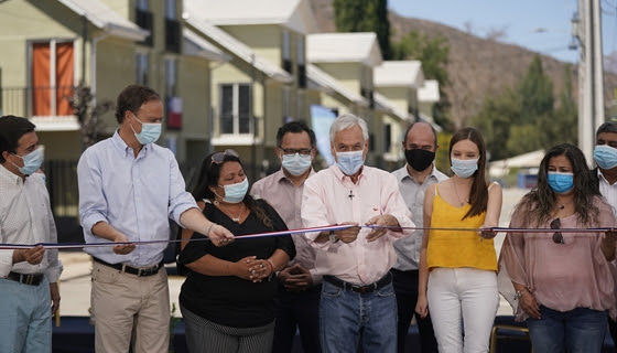 Presidente Piñera anunció inversión por US$ 2.600 millones en viviendas sociales en 2021