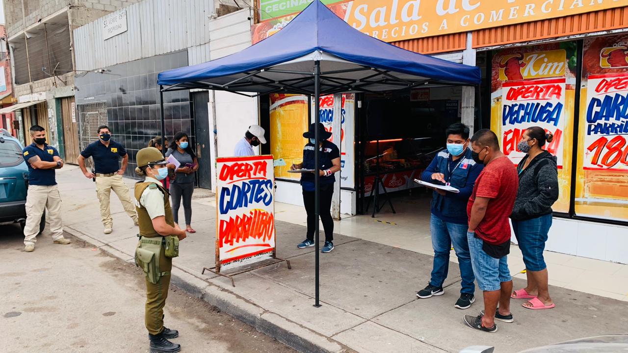 Diez locales con prohibición de funcionamiento en Alto Hospicio