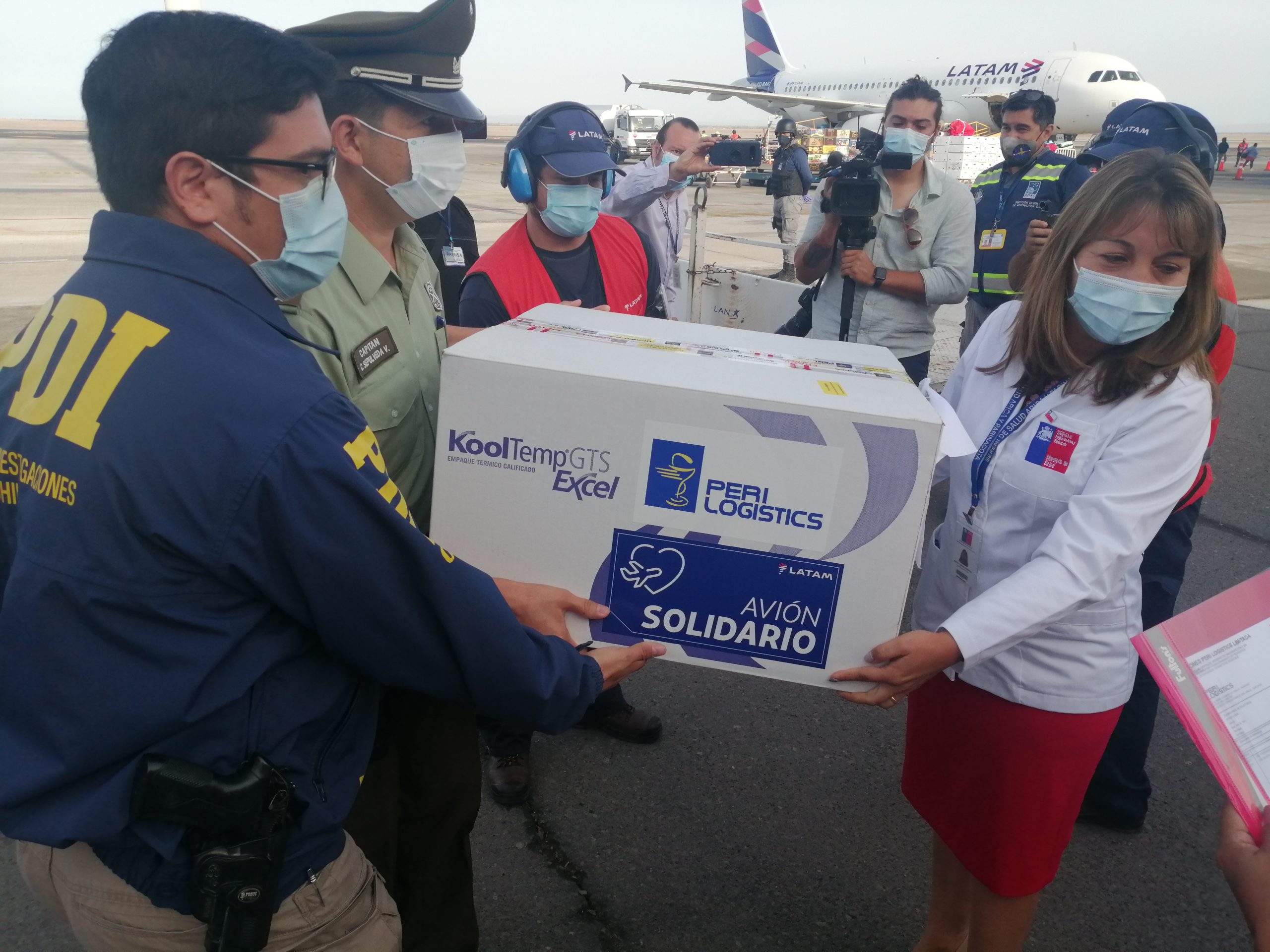 PDI Arica estará a cargo de la custodia y resguardo de las vacunas Pfizer en la región