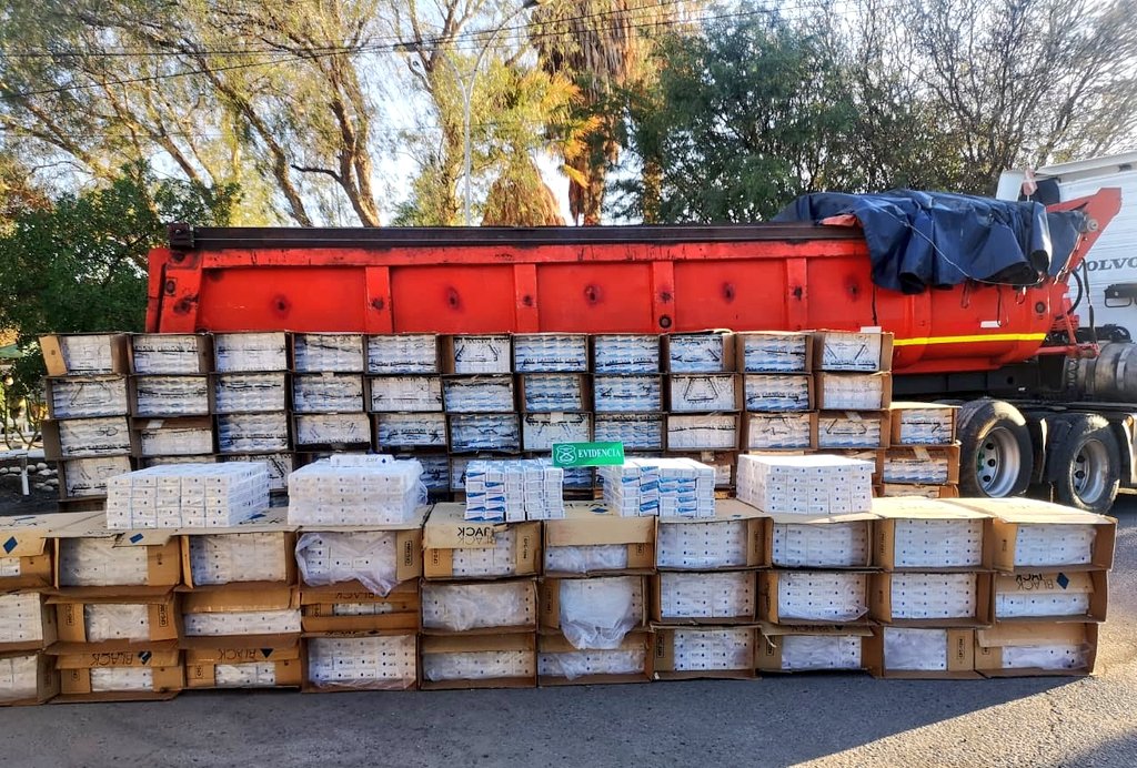 Detenidos por contrabando y receptación en Pozo Almonte