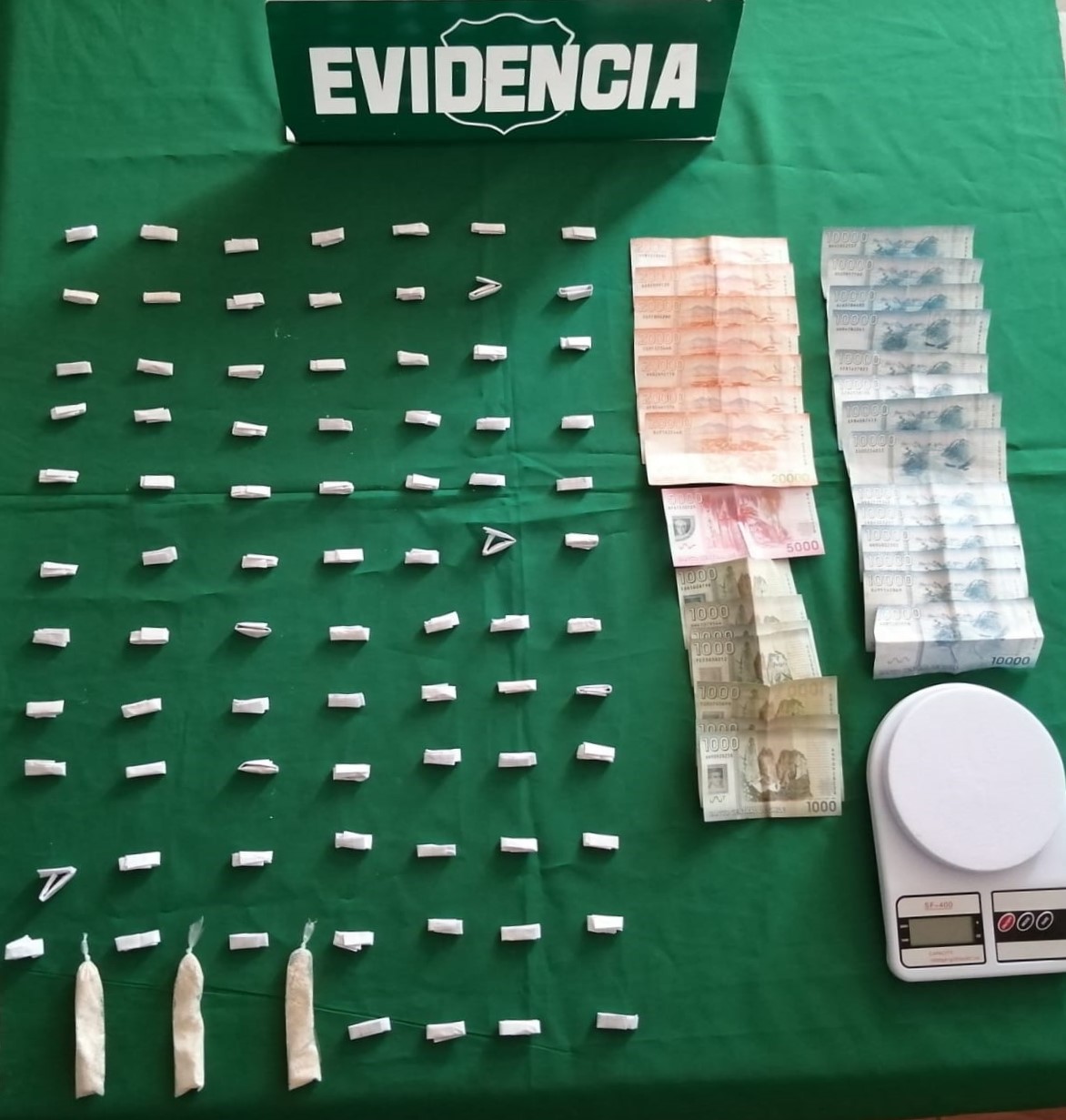 Detenidos por microtráfico en comuna de Alto Hospicio