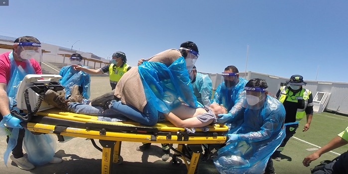Capacitan 35 médicos de atención primaria en el manejo de pacientes covid 19