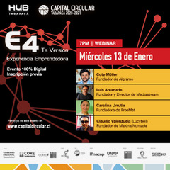 Hub de Tarapacá y Capital Circular presentan experiencia emprendedora