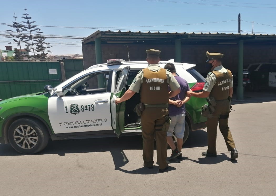 Carabineros de Tarapacá sigue su accionar contra la delincuencia