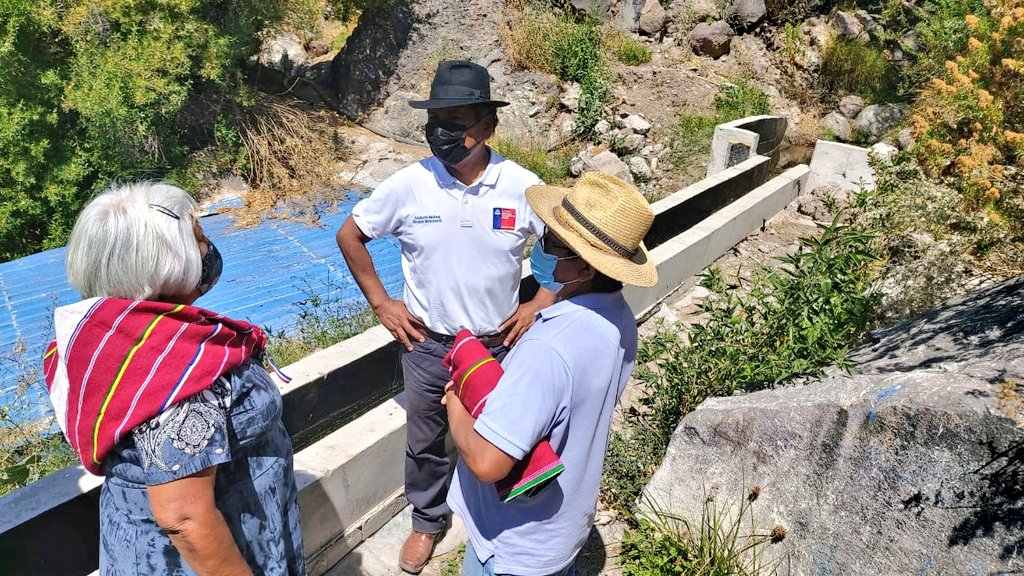 CONADI invirtió $70.000.000 en obra de estanque y canal de hormigón en la comuna de Huara